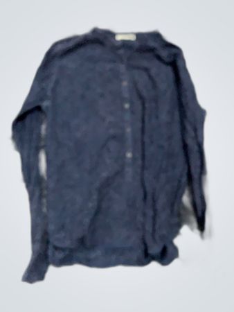 Dark Blue Long-Sleeve Shirt