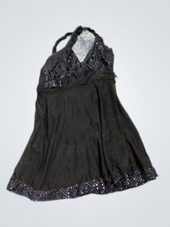 Black Dress with Sequins