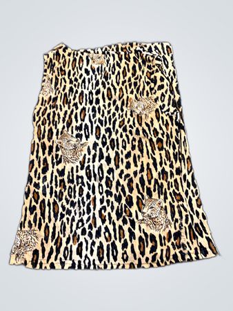 Leopard Print Skirt