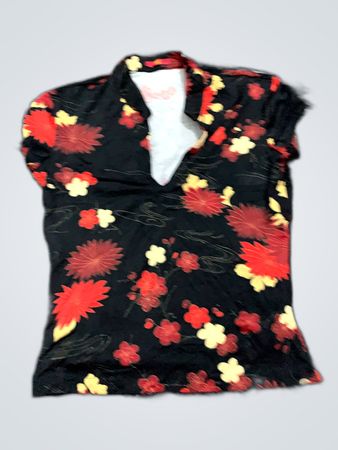 Unbranded Floral Print Collared Blouse