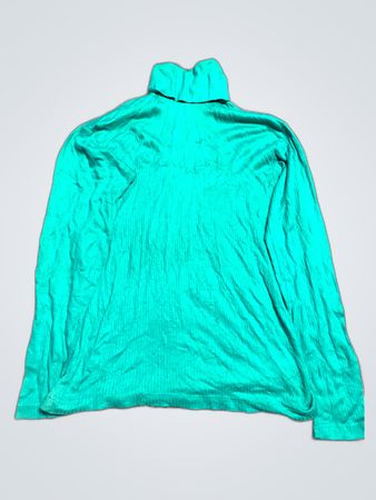 Green Turtleneck Sweater