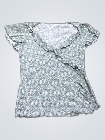 Blouse with Floral Pattern