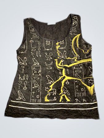 Kayane Egyptian Design Tank Top