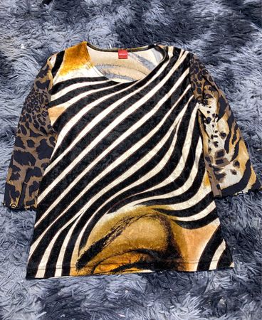 Animal Print Top