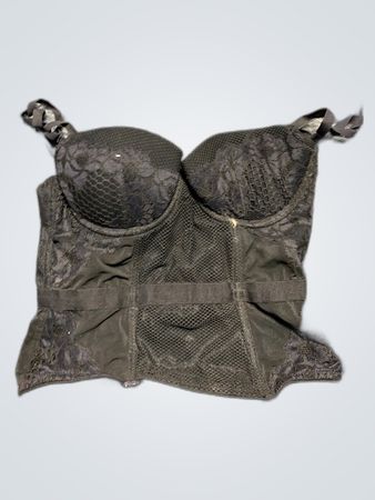 Unbranded Black Lace Bustier