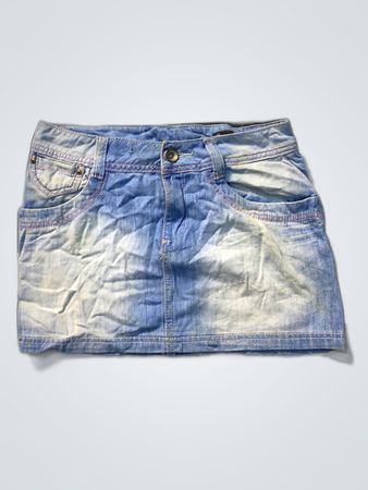 Abercrombie Blue Denim Mini Skirt