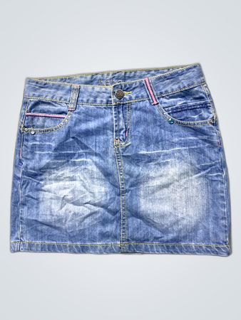 bebe Denim Skirt