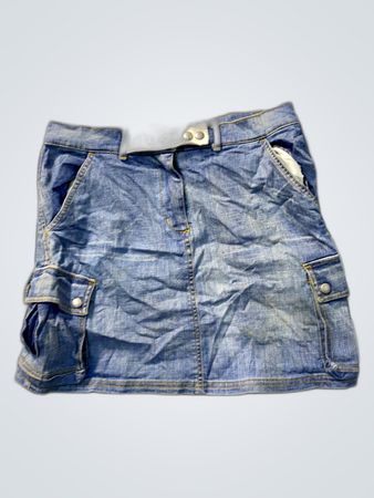 Amaretto Denim Skirt