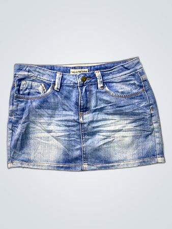 Moa Denim Blue Denim Skirt