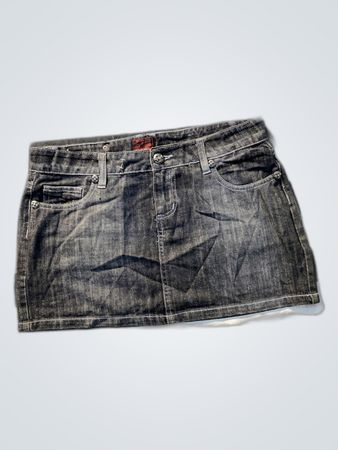 Easy Wear Denim Mini Skirt