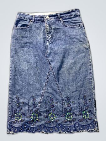 RE&X Denim Skirt