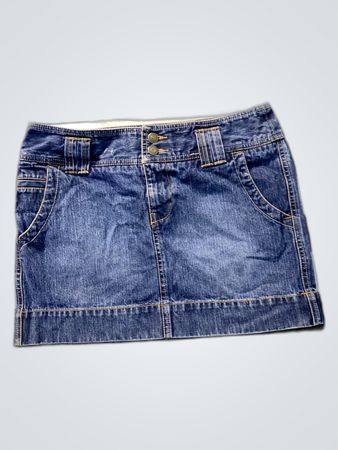 Declare Denim Mini Skirt