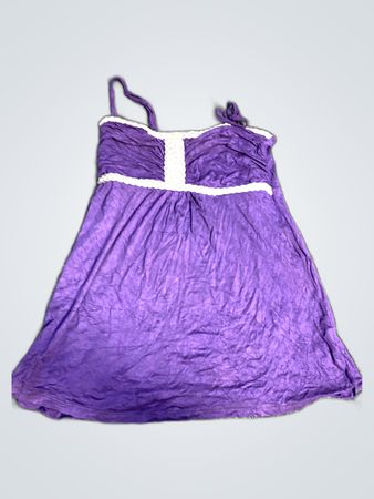 Purple Sleeveless Dress