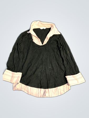 Black and Pink Blouse