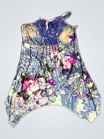 Floral Pattern Romper