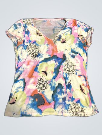 Unbranded Floral Print V-Neck Cami Top