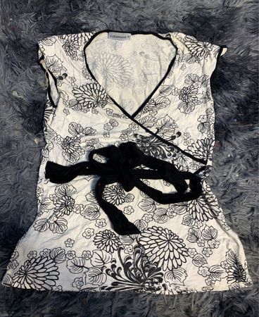 Clockhouse Floral Wrap Dress