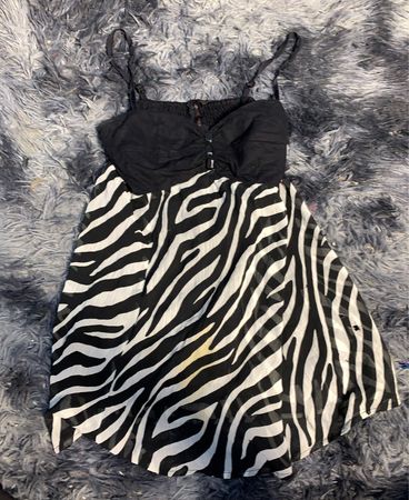 Zebra Print Dress