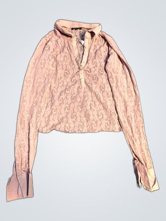 Pink Lace Blouse
