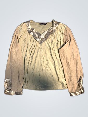 Calvin Klein Embellished Long Sleeve Shirt