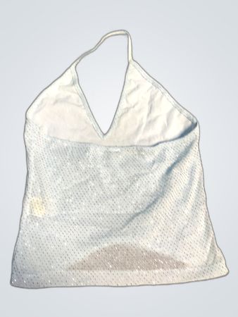 Light Blue Halter Top