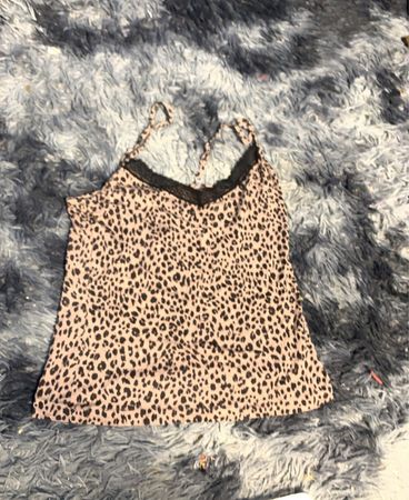 Leopard Print Cami Top