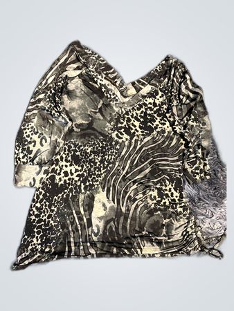 Animal Print Blouse