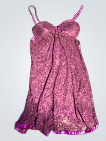 Purple Lace Chemise