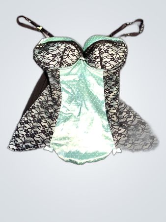 Unbranded Teal Lace Babydoll Lingerie