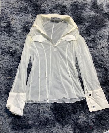 Sheer White Jacket