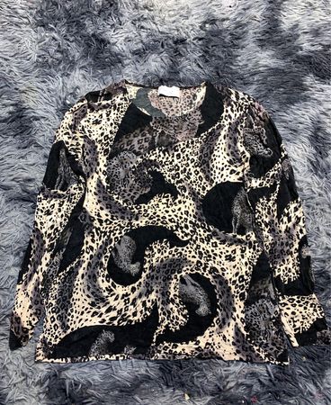 Leopard Print Blouse