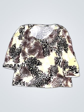 Blouse with Animal Print