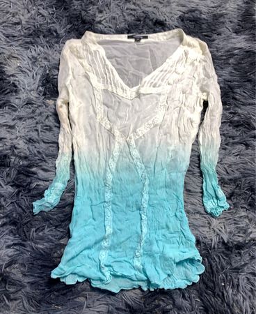 Long Sleeve Gradient Top