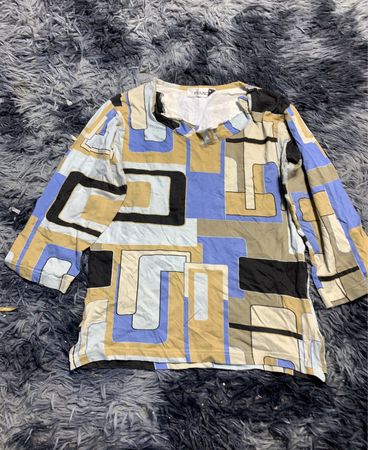 Piano Geometric Pattern Shirt