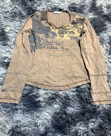 Brown Long Sleeve Shirt