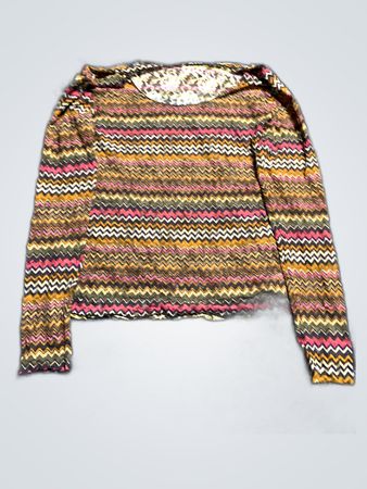 Multicolored Striped Long-Sleeve Shirt