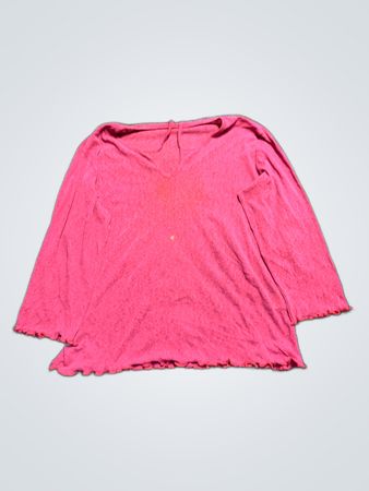 Pink Long-Sleeve Top