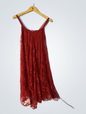 Red Lace Dress