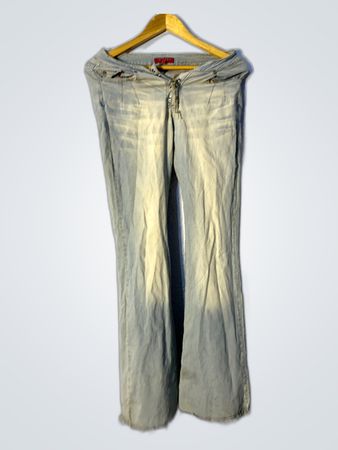 Light Blue Distressed Jeans