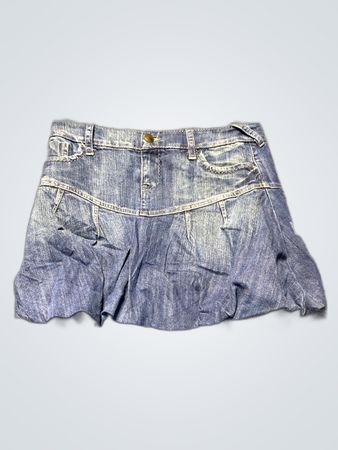 Blue Denim Skirt