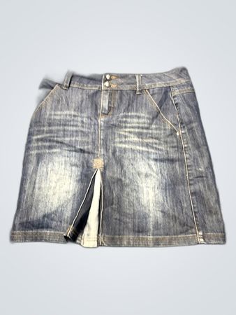 Blue Denim Skirt