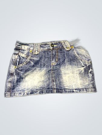Blue Denim Skirt