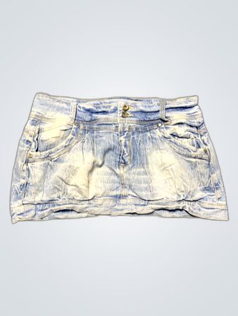 Light Blue Denim Skirt