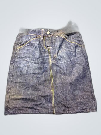 DKNY Denim Mini Skirt