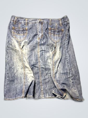 Blue Denim Skirt