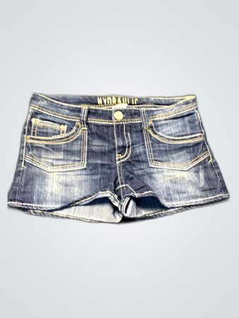 Hydraulic Denim Shorts