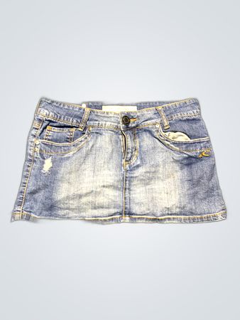 Blue Denim Skirt