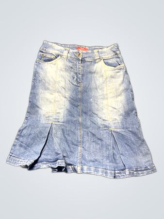 A&F Blue Denim Skirt