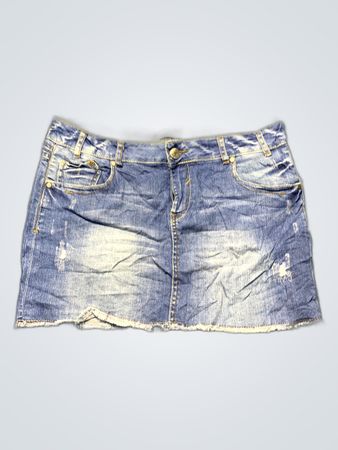 Blue Denim Skirt