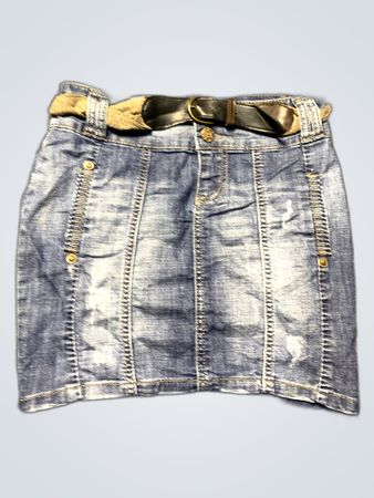 Blue Denim Skirt